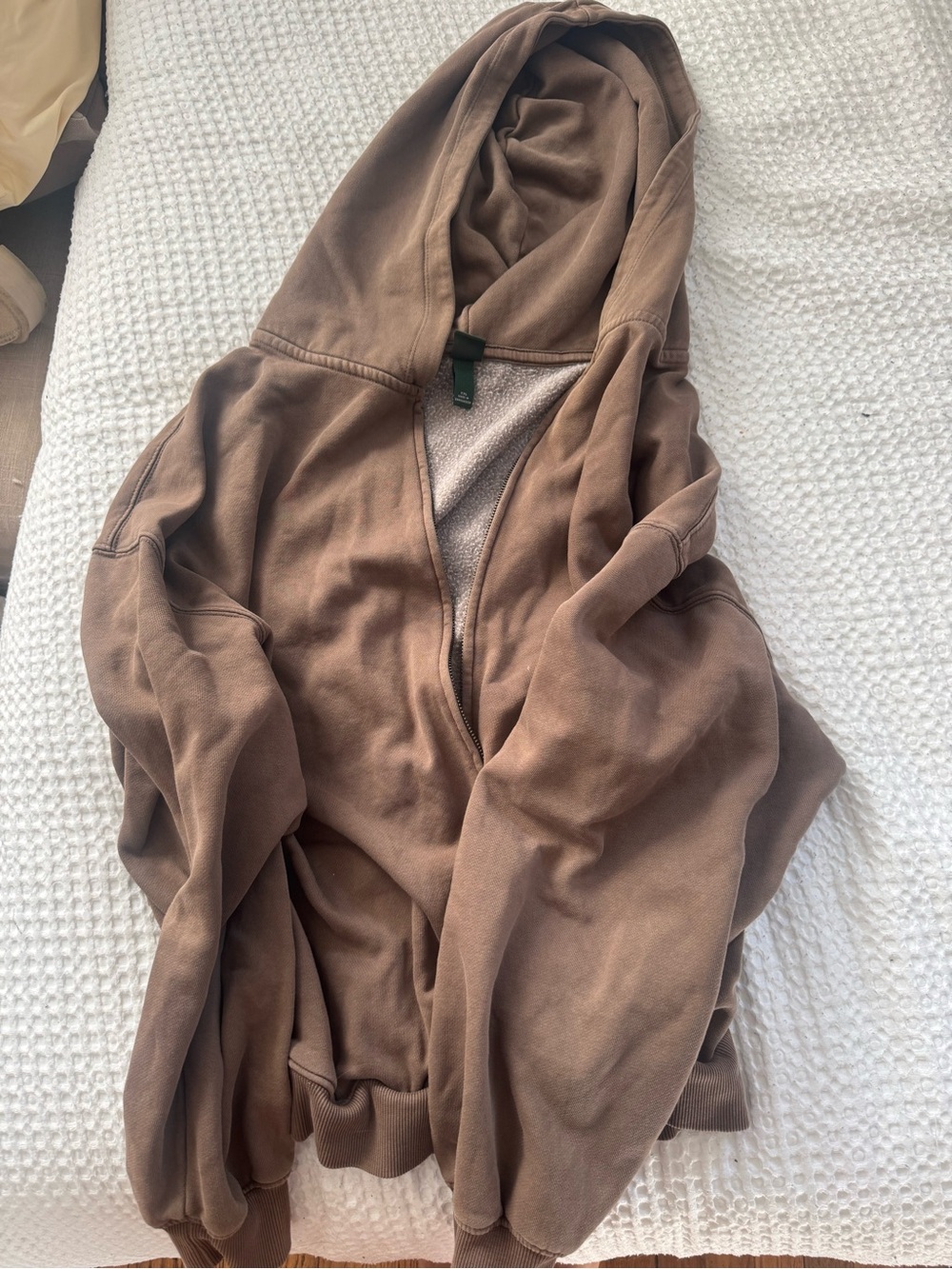 wild fable Brown Hooded Zip-Up Jacket